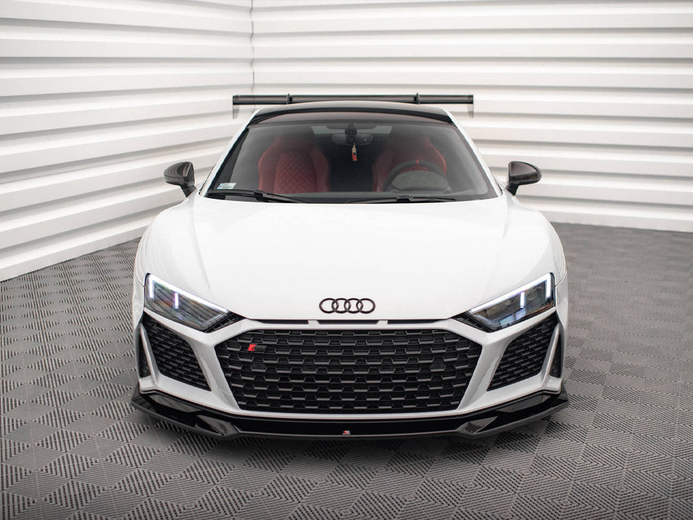 Front Splitter V.3 compatible with Audi R8 Mk2 Facelift