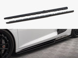 Side Skirts Diffusers V.2 compatible with Audi R8 Mk2 Facelift