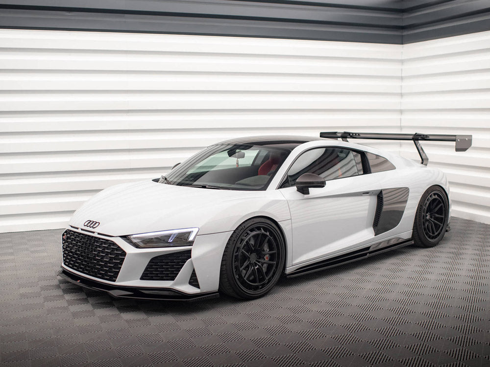 Side Skirts Diffusers V.2 compatible with Audi R8 Mk2 Facelift