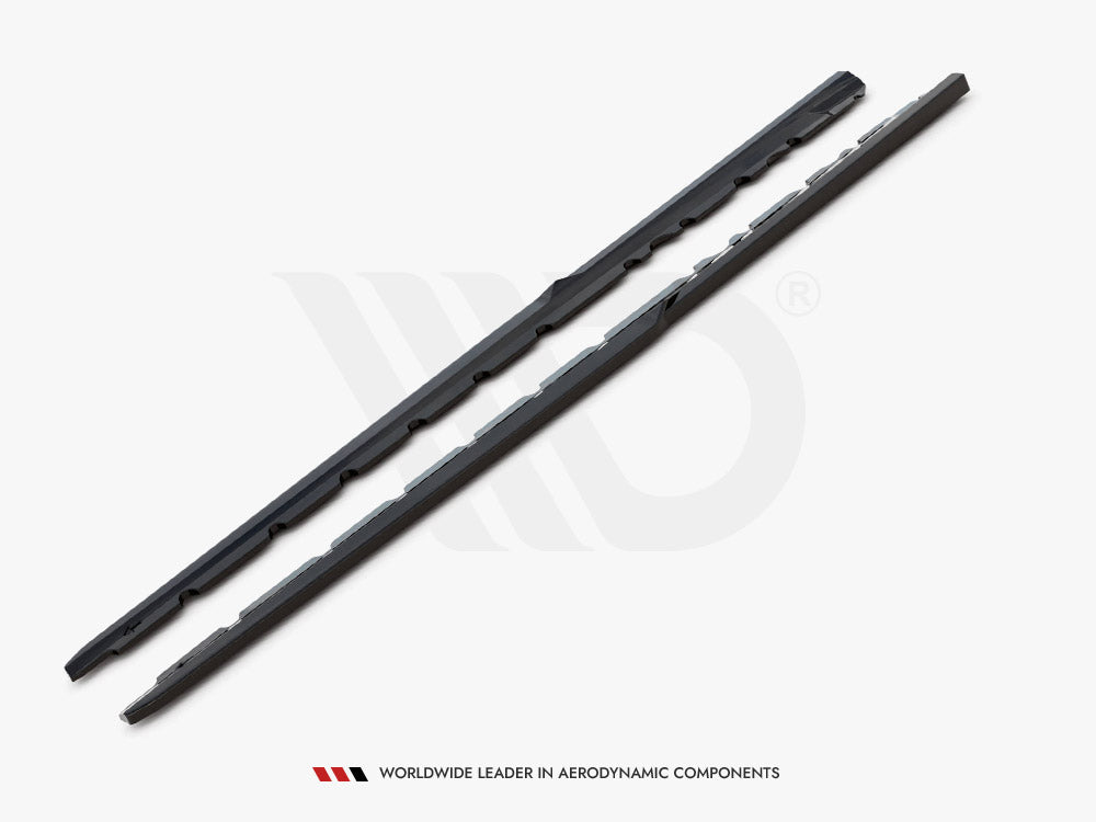 Side Skirts Diffusers V.2 compatible with Audi R8 Mk2 Facelift