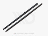 Side Skirts Diffusers V.2 compatible with Audi R8 Mk2 Facelift