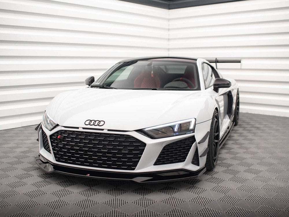 Front Bumper Wings (Canards) compatible with Audi R8 Mk2 Facelift