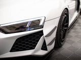 Front Bumper Wings (Canards) compatible with Audi R8 Mk2 Facelift
