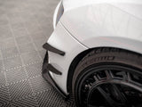 Front Bumper Wings (Canards) compatible with Audi R8 Mk2 Facelift