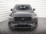 Front Splitter V.2 compatible with Volvo XC90 R-Design Mk2 Facelift
