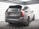 MAXTON DESIGN Central Rear Splitter (Vertical Bars) Volvo XC90 R-Design Mk2 Facelift