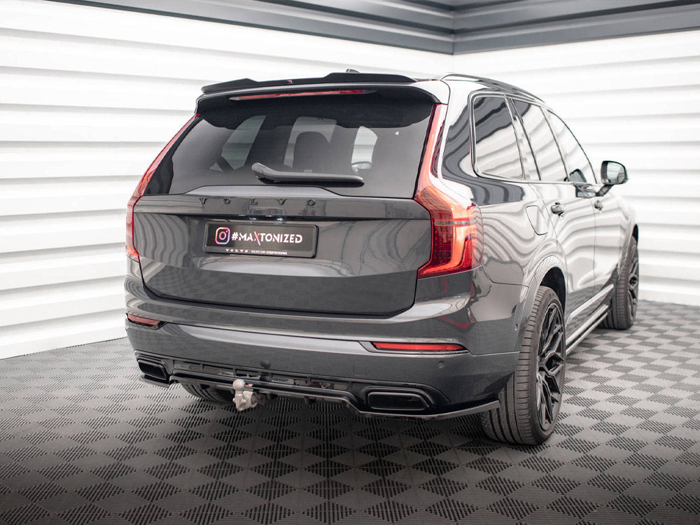 Rear Splitter (Vertical Bars) compatible with Volvo XC90 R-Design Mk2 / Mk2 Facelift