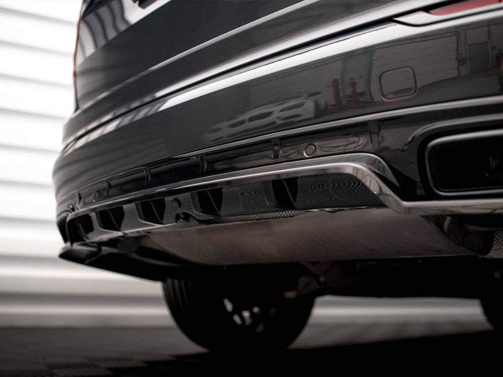 Rear Splitter (Vertical Bars) compatible with Volvo XC90 R-Design Mk2 / Mk2 Facelift
