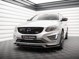 Front Splitter compatible with Volvo XC60 R-Design Mk1 Facelift