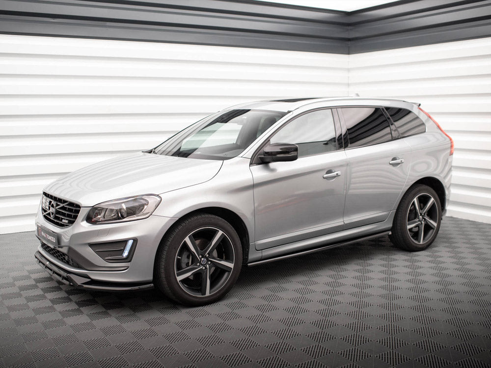 Side Skirts Diffusers compatible with Volvo XC60 R-Design Mk1 Facelift