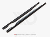 Side Skirts Diffusers compatible with Volvo XC60 R-Design Mk1 Facelift