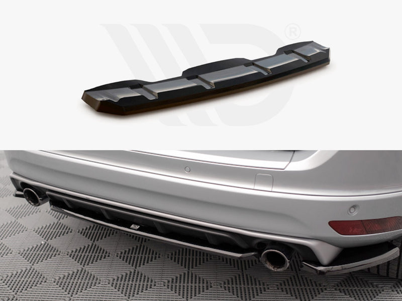 MAXTON DESIGN Central Rear Splitter Volvo XC60 R-Design Mk1 Facelift