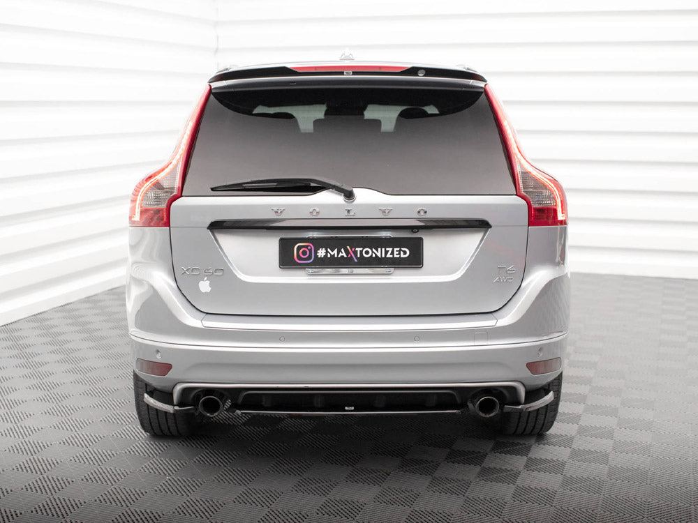 MAXTON DESIGN Central Rear Splitter Volvo XC60 R-Design Mk1 Facelift
