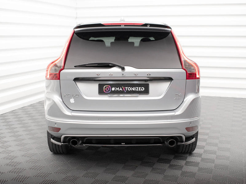 MAXTON DESIGN Central Rear Splitter Volvo XC60 R-Design Mk1 Facelift