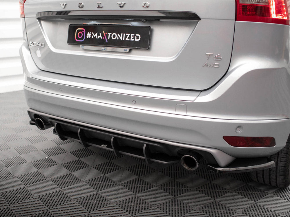 Street PRO Rear Diffuser compatible with Volvo XC60 R-Design Mk1 Facelift