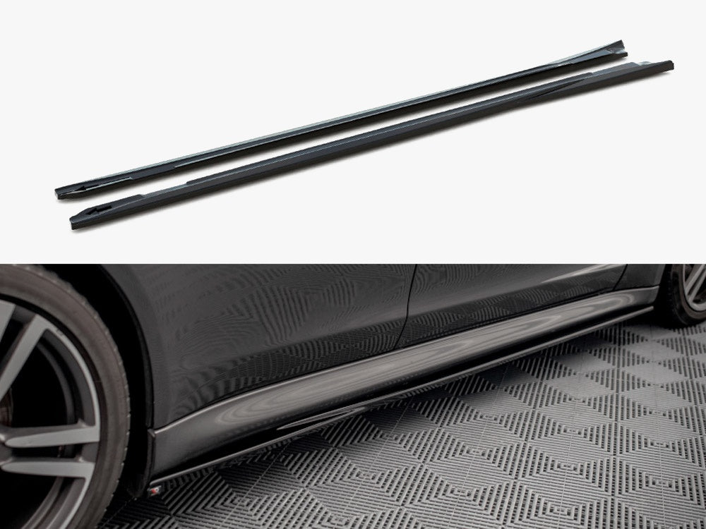 Side Skirts Diffusers V.1 compatible with Porsche Panamera / Panamera Diesel / Panamera Turbo 970