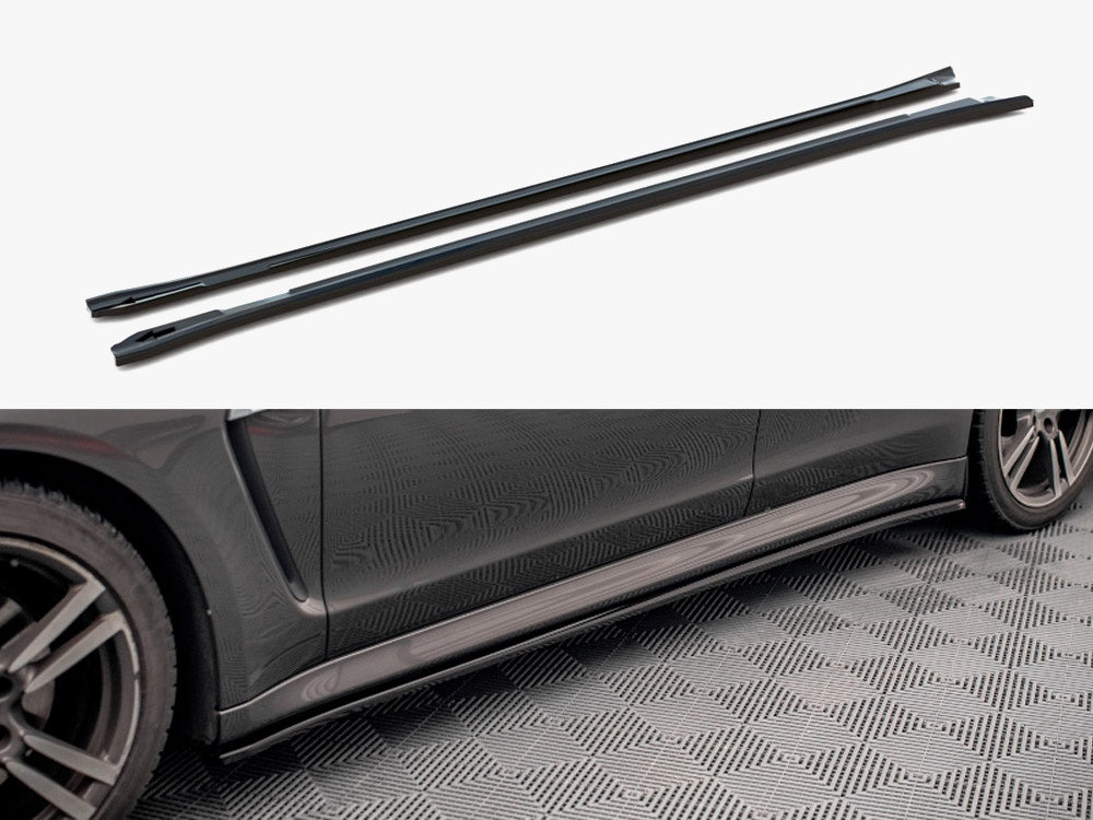 Side Skirts Diffusers V.2 compatible with Porsche Panamera / Panamera Diesel / Panamera Turbo 970