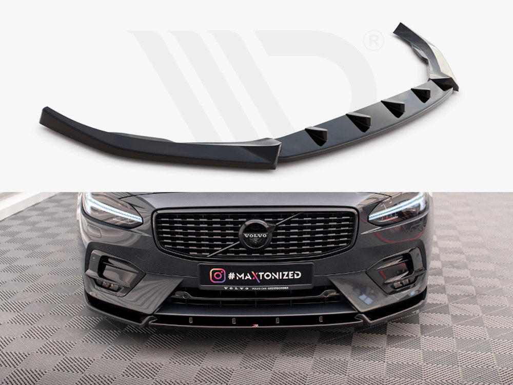 Front Splitter Volvo V90 R-Design Mk2
