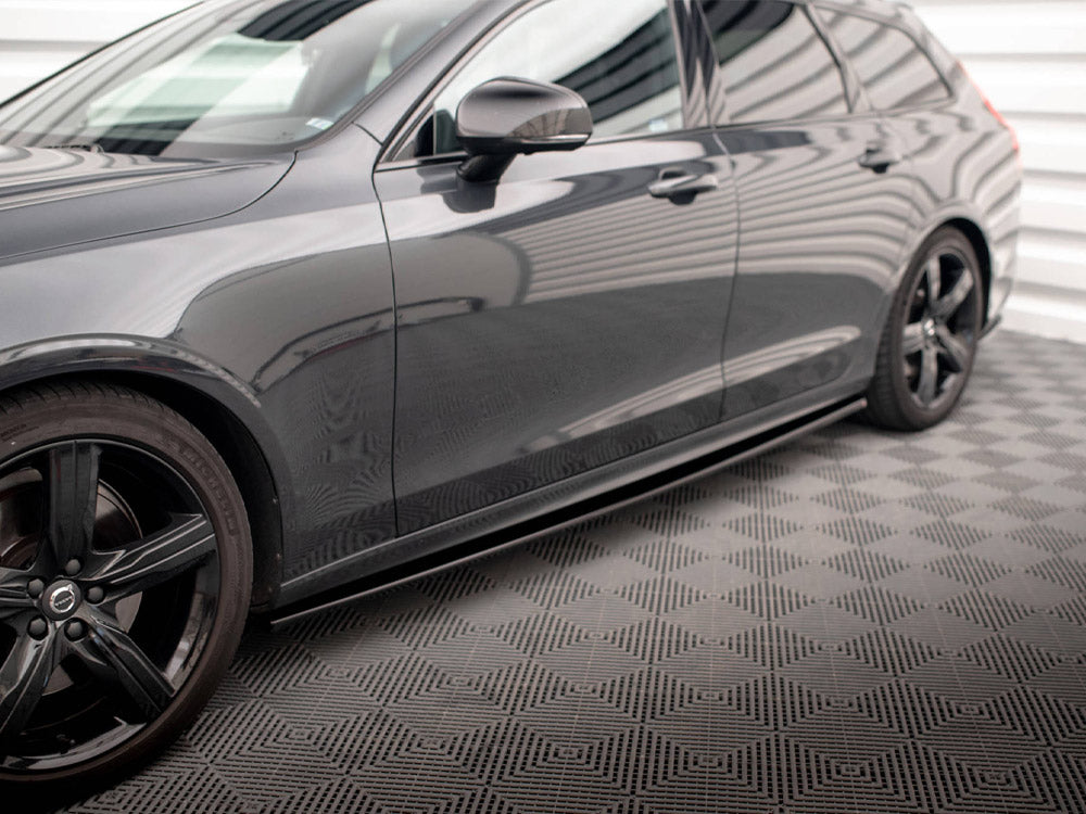 Side Skirts Diffusers compatible with Volvo V90 / S90 R-Design Mk2