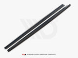 Side Skirts Diffusers compatible with Volvo V90 / S90 R-Design Mk2