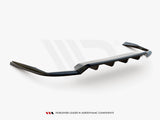 MAXTON DESIGN Central Rear Splitter (Vertical Bars) Volvo V90 R-Design Mk2