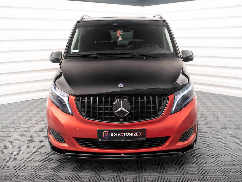 Front Splitter V.4 compatible with Mercedes V-Class W447