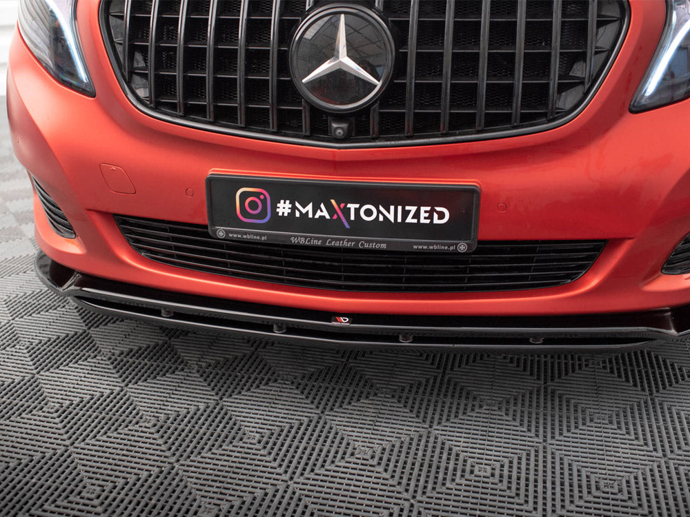 Front Splitter V.4 compatible with Mercedes V-Class W447