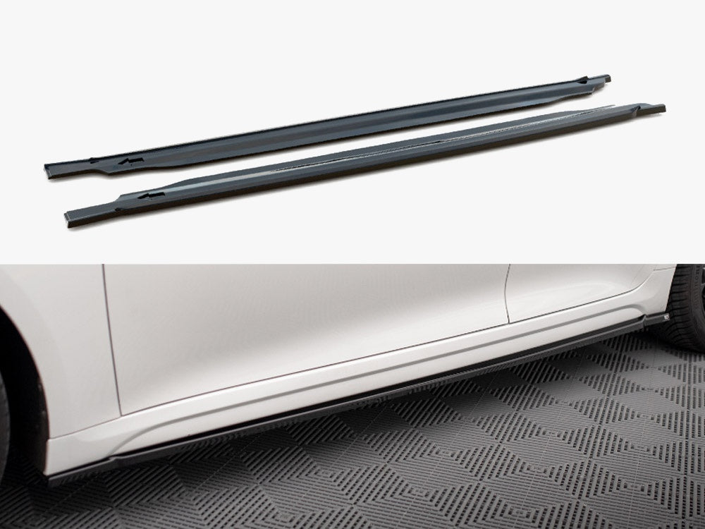 Side Skirts Diffusers compatible with Kia Optima Mk4 Facelift