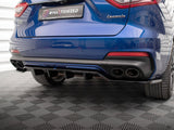 MAXTON DESIGN Central Rear Splitter (Vertical Bars) Maserati Levante GTS Mk1