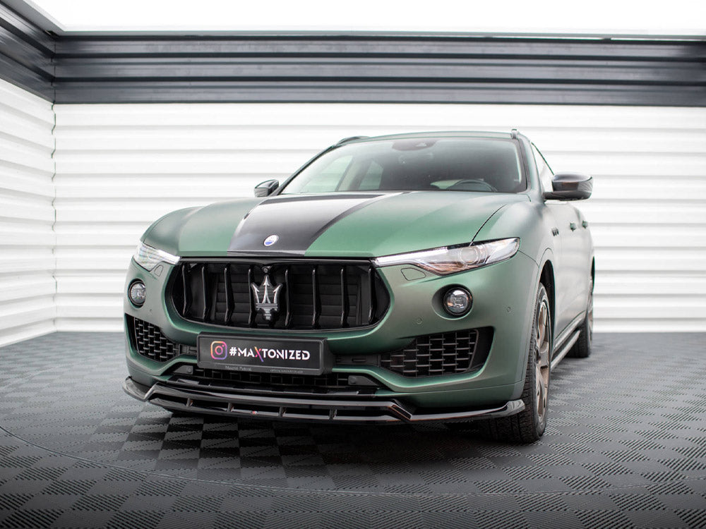 Front Splitter V.2 compatible with Maserati Levante Mk1