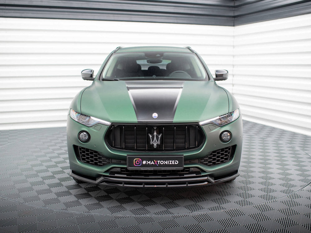 Front Splitter V.2 compatible with Maserati Levante Mk1