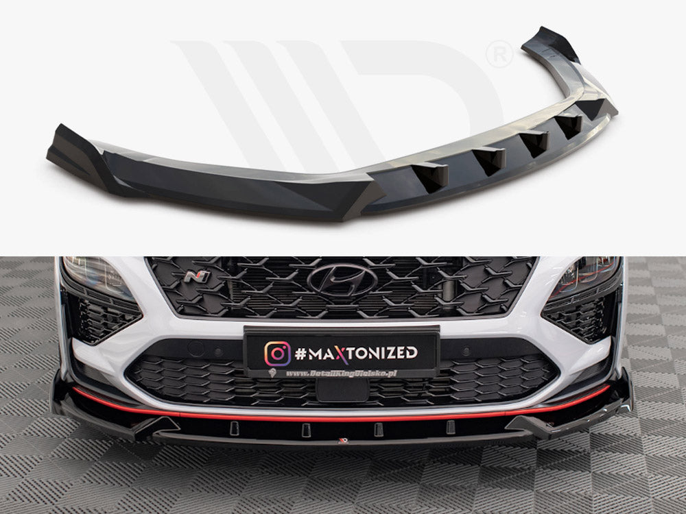 Front Splitter V.1 Hyundai Kona N Mk1