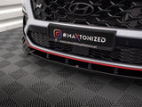 Front Splitter V.2 + Flaps compatible with Hyundai Kona N Mk1