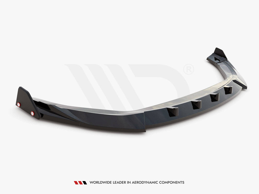 Front Splitter V.2 + Flaps compatible with Hyundai Kona N Mk1