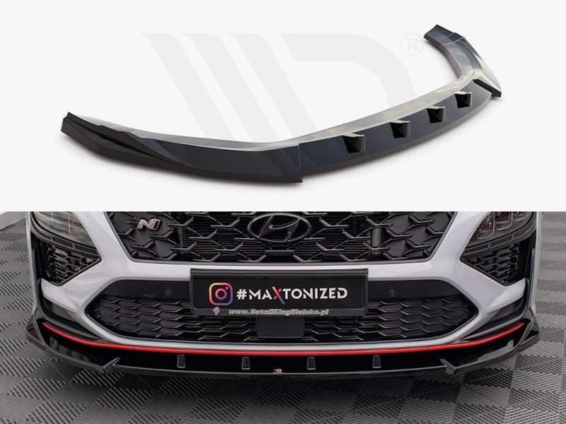 Front Splitter V.2 Hyundai Kona N Mk1