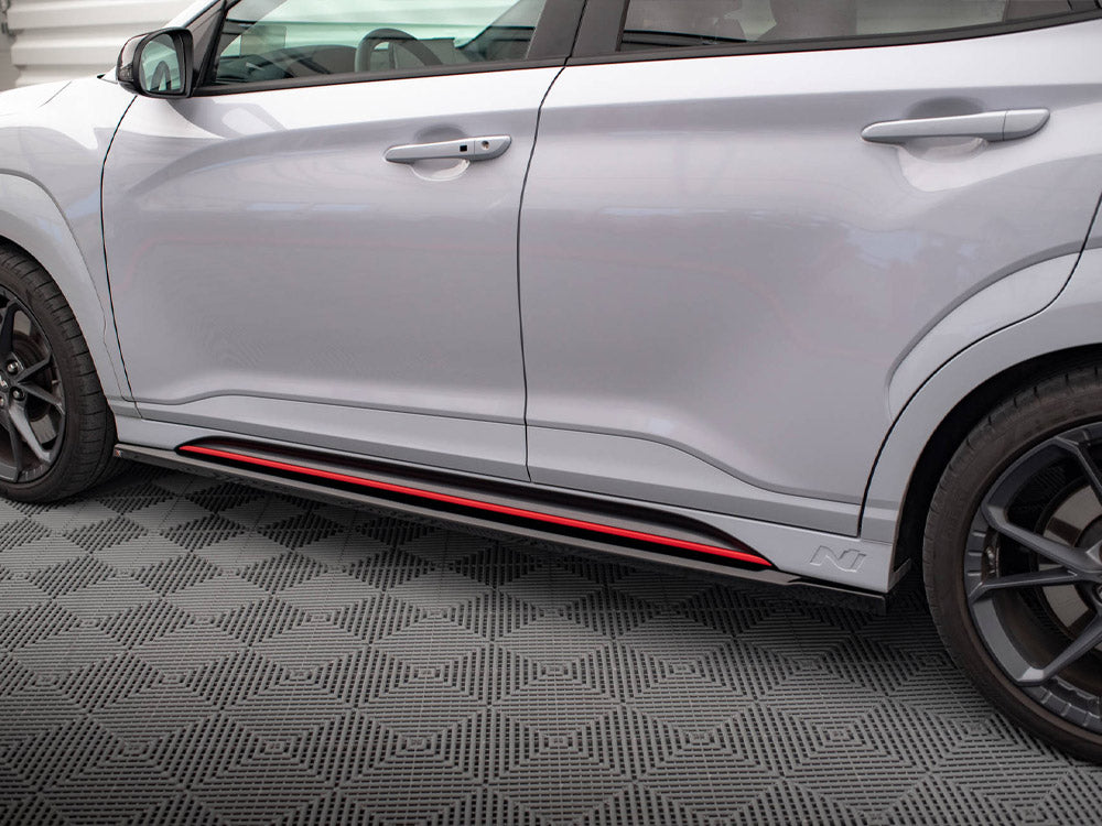 Side Skirts Diffusers V.1 compatible with Hyundai Kona N Mk1