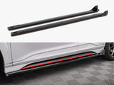 Side Skirts Diffusers V.1 + Flaps compatible with Hyundai Kona N Mk1