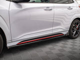 Side Skirts Diffusers V.1 + Flaps compatible with Hyundai Kona N Mk1