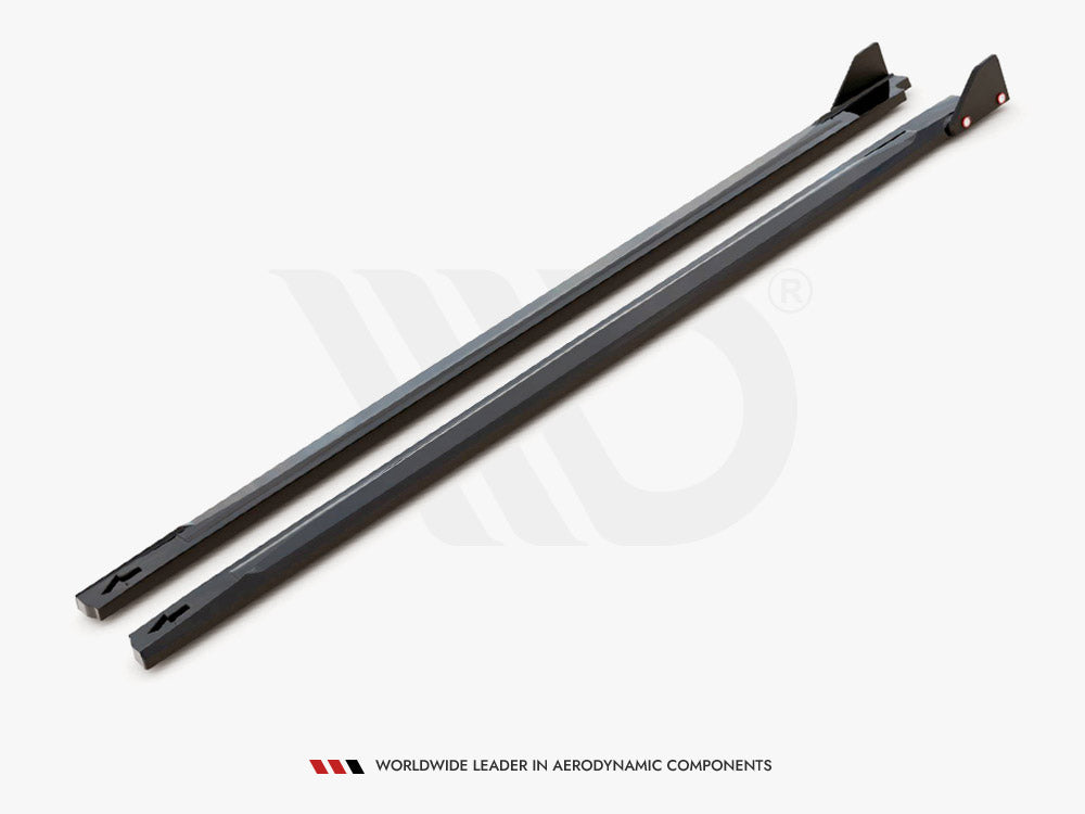 Side Skirts Diffusers V.1 + Flaps compatible with Hyundai Kona N Mk1