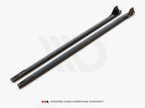 Side Skirts Diffusers V.1 + Flaps compatible with Hyundai Kona N Mk1