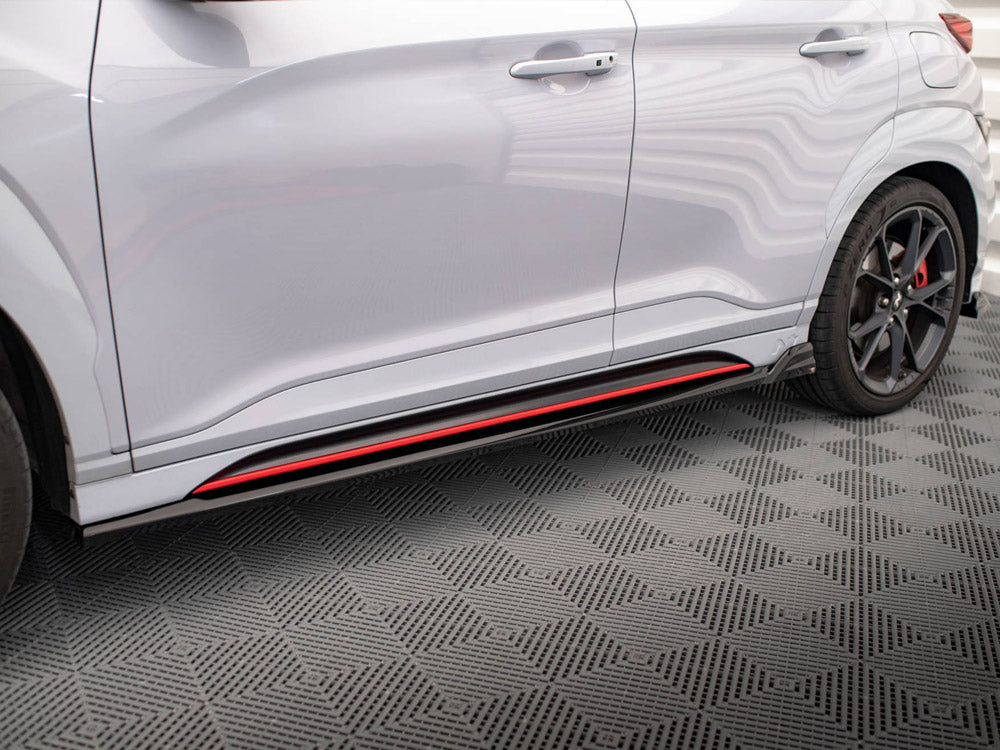 Side Skirts Diffusers V.2 compatible with Hyundai Kona N Mk1