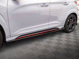 Side Skirts Diffusers V.2 compatible with Hyundai Kona N Mk1