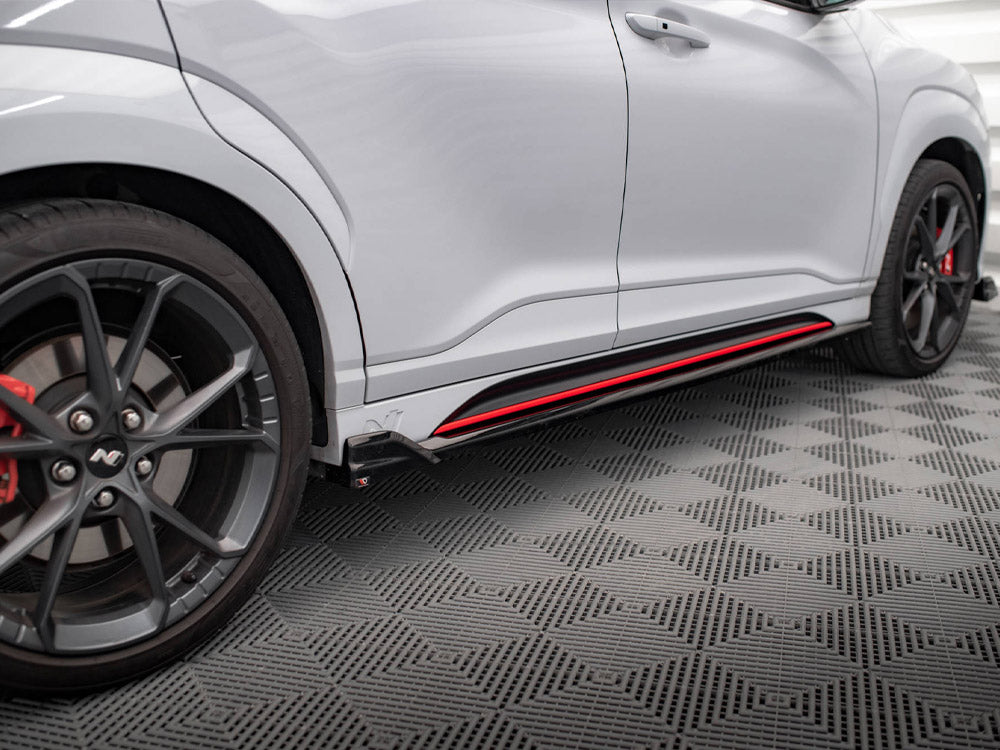 Side Skirts Diffusers V.2 compatible with Hyundai Kona N Mk1
