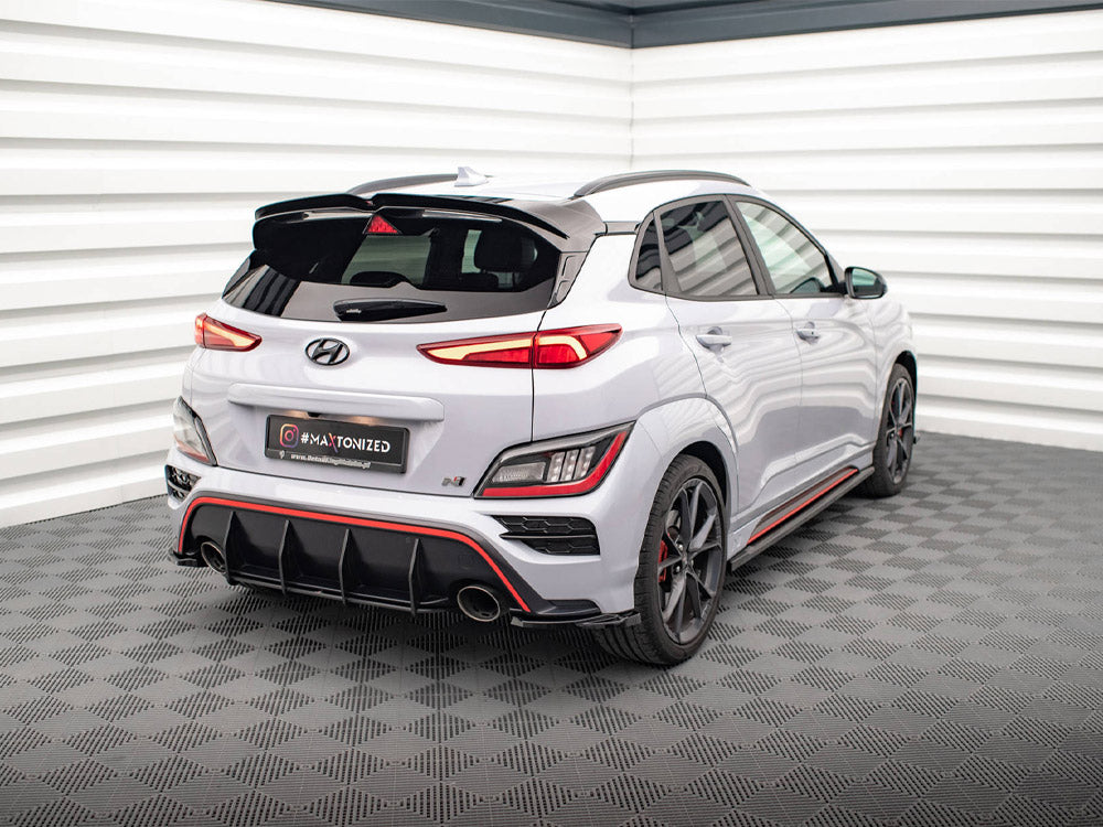 Rear Side Splitters V.1 compatible with Hyundai Kona Mk1