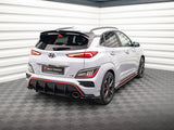 Rear Side Splitters V.1 compatible with Hyundai Kona Mk1