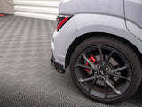 Rear Side Splitters V.1 + Flaps compatible with Hyundai Kona N Mk1