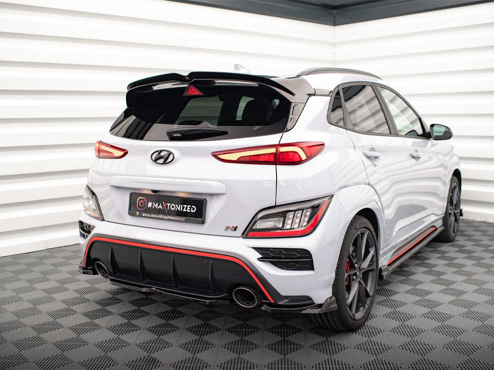 MAXTON DESIGN Central Rear Splitter Hyundai Kona N Mk1