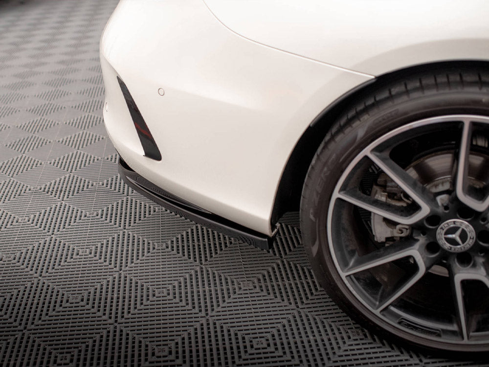 MAXTON DESIGN Central Rear Splitter (Vertical Bars) Mercedes C Coupe AMG-Line C205 Facelift