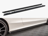 Side Skirts Diffusers compatible with Mercedes C Coupe AMG Line C205 Facelift