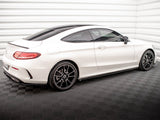 Side Skirts Diffusers compatible with Mercedes C Coupe AMG Line C205 Facelift